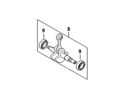 Вал управления Stihl MS 162-212