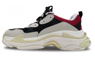 Balenciaga Triple-S (БАЛЕНСИАГА) Черно-Бежевые женские (36-40)