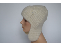 Шапка ушанка Vizio 9020 UO белая