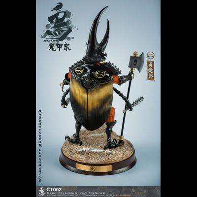 Жук-самурай с топором - Коллекционная ФИГУРКА 1/12 scale Samurai Beetle Brave Airo (CT002) - CROWTOYS