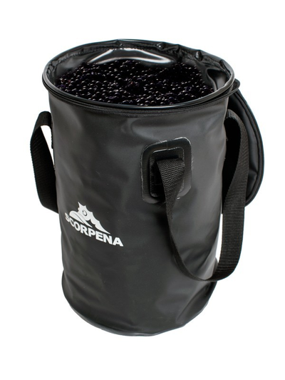 Складное ведро Scorpena с крышкой 10л