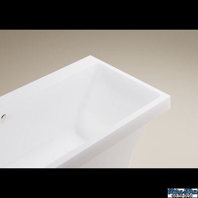 Astra-Form ванна Лотус Solid Surface 185/85 см белая матовая