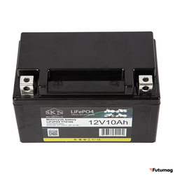 Аккумулятор для мототехники SKN LiFePO4 YTZ10S (12V/10Ah/190A)