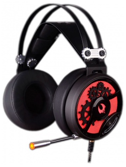 Игровые наушники с микрофоном (игровая гарнитура) A4Tech Bloody M660 Chronometer (черные)