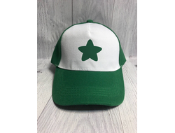 Бейсболка зеленая со звездой, Кепка Диппера из первого сезона первой серии №2
