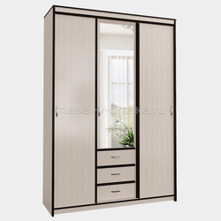 ШМ380 Шкаф-купе Карина 1,5 с зеркалом. Размер: 1500х2200х540.