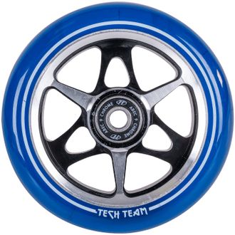 Купить колесо Tech Team KL (Blue) 110 для трюковых самокатов в Иркутске