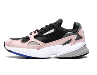 Adidas pink and black falcon shop
