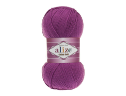Пряжа Cotton Gold Alize (Ализе Коттон голд) Состав: 55% хлопок и 45% акрил Вес: 100 гр Метраж: 330 м. цвет Фламинго122