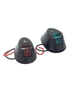 Огни бортовые 55х90 мм, черный корпус