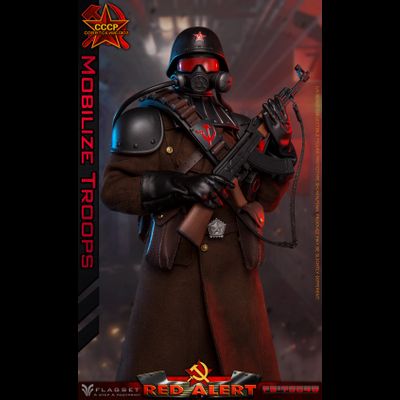 Советский призывник (Conscript, Red Alert 2) - КОЛЛЕКЦИОННАЯ ФИГУРКА 1/6 RED ALERT (FS-73046) - FLAGSET