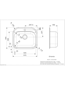 Мойка Reginox Orlando L OKG lux