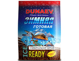 Прикормка зимняя, увлажненная &quot;Dunaev Ice-Ready&quot;, 0.5 кг, Универсальная Чёрная