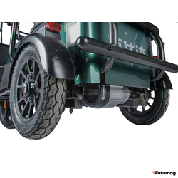 Электротрицикл Wanshida NIPLA 500 60V 1000Вт зеленый