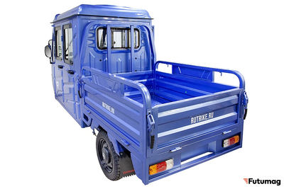 Грузовой электротрицикл Rutrike Рейс обогрев 1300 60V1200W синий