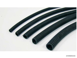 Трубка гофрированная DKC d 11.5 (черная, разрезная) цена за 50 метров