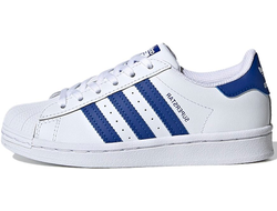 Adidas Superstar White Blue