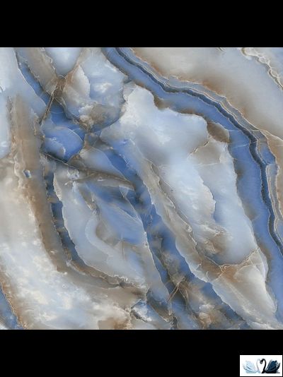 Керамогранит NB CERAMIC Portofino Dark Blue P1154 60 х 60 см серо - синий полированный