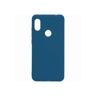 Чехол-бампер NANO для Xiaomi Redmi 7 (синий) силикон