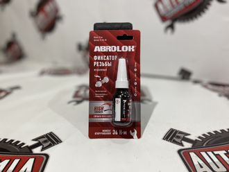 Фиксатор резьбовых соединений ABRO THREADLOCK (красный) TL-371 неразъемный