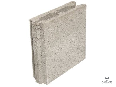 Керамзитобетонный блок Lakka VSH-88/600