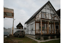 Дом из SIP-панелей с мансардой [96м²]. (г.Камышин, Волгоградская область)