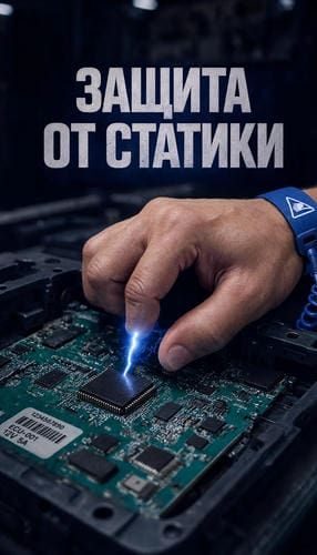 Обложка: антистатический стол для ремонта автомобильной электроники &mdash; защита от статики
