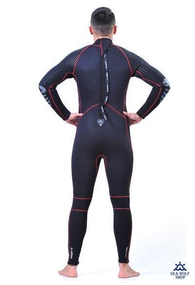 Гидрокостюм неопрен 3мм Sargan "NERO" Long men р.XL