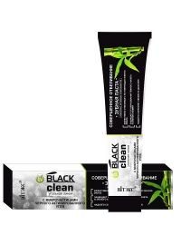 Витекс Black Clean совершенное отбеливание Зубная паста с микрочастицами черного активированного угля 85г