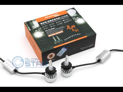 Светодиодные лампы H7 Aozoom разработаны для линз, 35w 9-16v (комплект, 2шт)