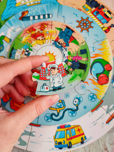 Пазл-пирамида "Профессии"