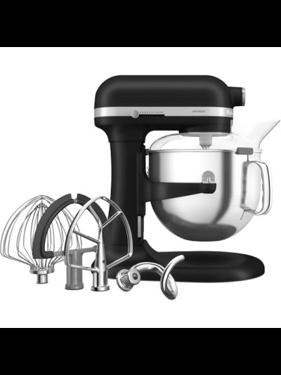Планетарный Миксер KitchenAid ARTISAN, чаша 6,7 л., черный матовый, 5KSM70SHXEBM