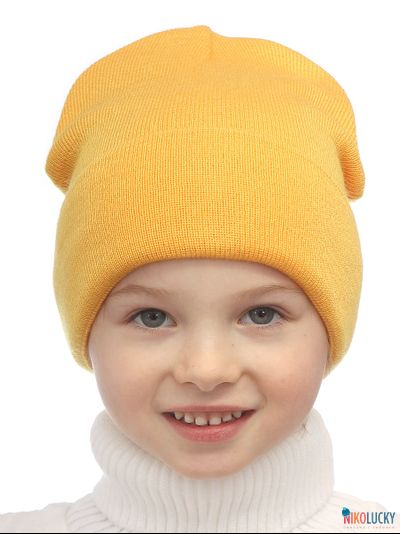 Шапка 22202-01 желтый 48-52