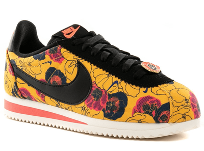 Nike Cortez LX Floral Pack Gold сбоку