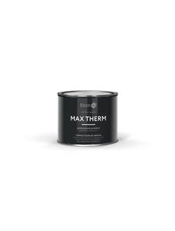 Эмаль термостойкая Elcon серебристо-серая 0.4кг, (до 600 град.)