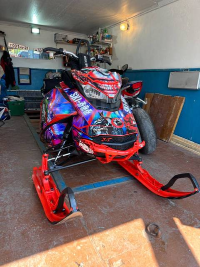 SKI DOO summit T3 2013 2014 2015 снегоход мотопленка.рф наклейки джокер