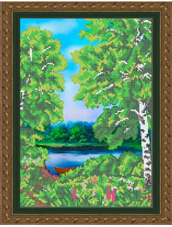 Рисунок на габардине для вышивания бисером , А3 (К3001)