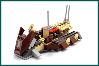 # 7126 Перевозчик Боевых Дроидов / Battle Droid Carrier (2001)