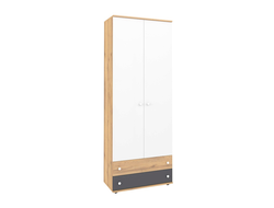 Детская ЛОЙС - ЛОЙС 92 Шкаф для одежды и белья Фасады Белые