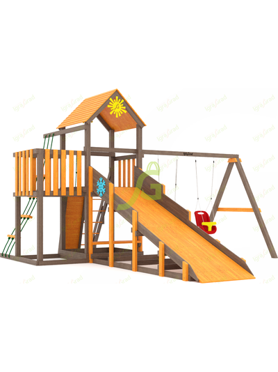 Всесезонная площадка IgraGrad С с балконом SF