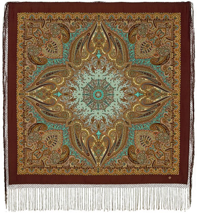 Павловопосадский платок Губернаторский 1504-17