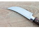 Нож Ассасин разделочный из кованой стали Х12МФ с накладками из микарты черно-красной