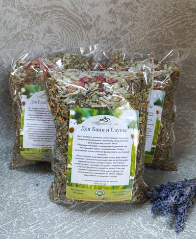 "Для бани и сауны" травяной чай