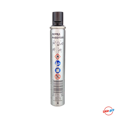 Газовый баллон Toua Premium 165 мм с зеленым клапаном