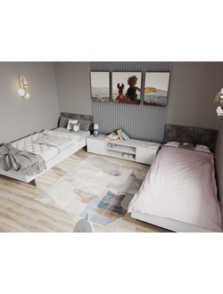 Спальный гарнитур Сканди вариант 2 (Гросс)