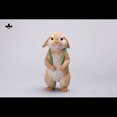 Зайчик с рюкзаком - Коллекционная фигурка 1/4 American Lop Rabbit Figurine (X42402A) - JXK