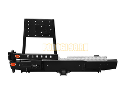 Задний силовой бампер серии Трофи на Mitsubishi L200 V 2015-2018 (03.142.02)