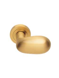 Дверные ручки Morelli Luxury UOVO OSA Цвет - Матовое золото