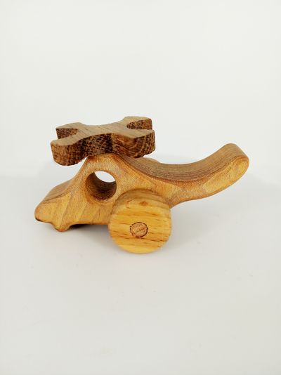 экологичная игрушка из дерева "Вертолет"