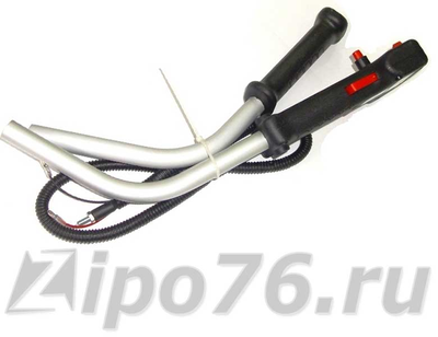 Ручка газа в комплекте со второй ручкой и трубками